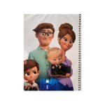 سمارت سلك ملون 100 ورقة هارد كافر انجليزى