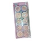 كارت ختامه اطفال MADENطباعه 3 اشكال 10 قطع رقم 0216