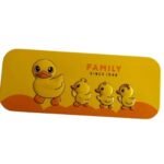 مقلمة arsto علبة صاج صفراء رقم DK1857