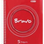 نوت بوك ساسكو من برافو مرفق قلم 200 ورقة A4